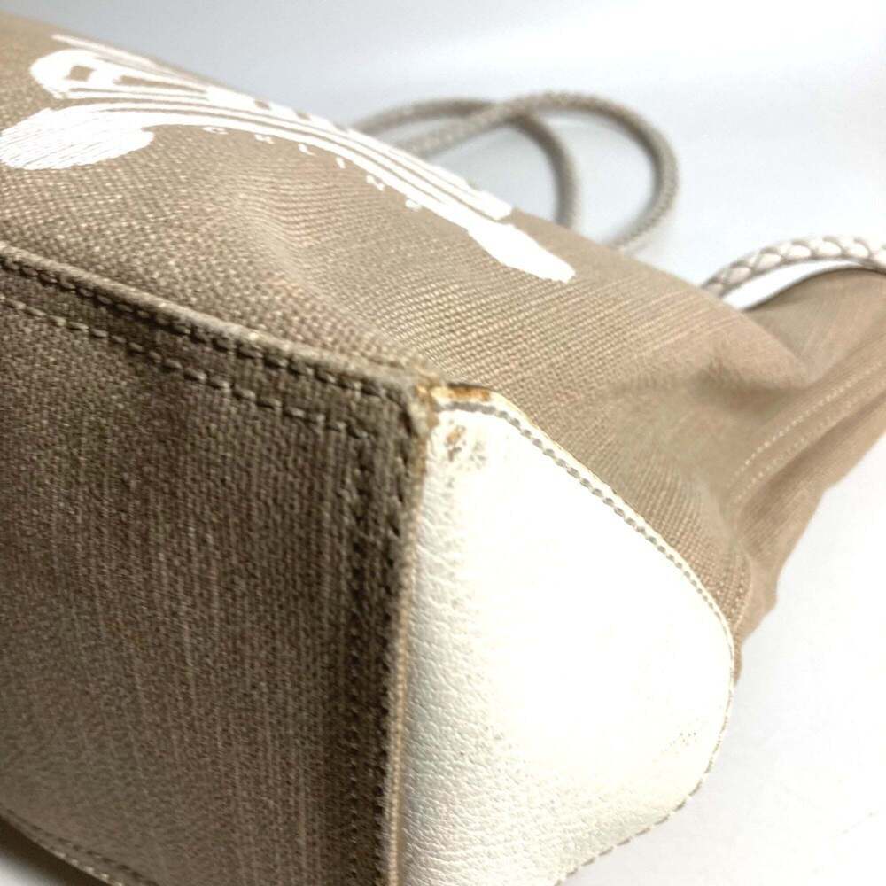 CELINE Vintage Logo Macadam Tote Bag, Shoulder Leather, Canvas, Men's & Women... - Picture 6 of 15
